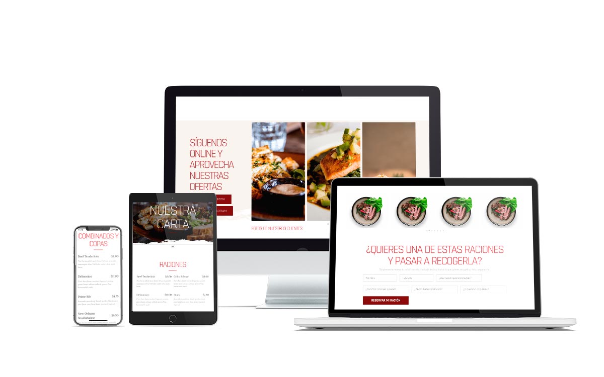 menu digital para restaurante
